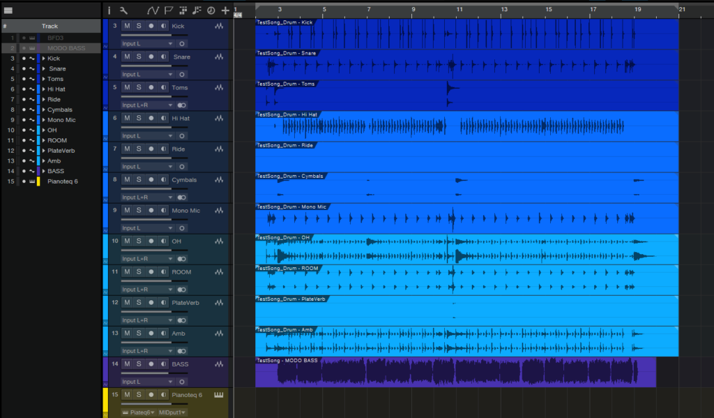 Hiding VST Tracks